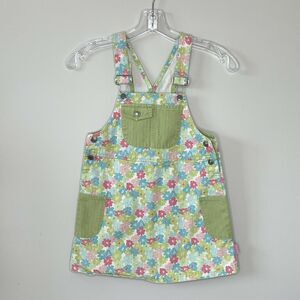 Company B Jumper Dress Girl’s Large Floral Kids Spring Overall